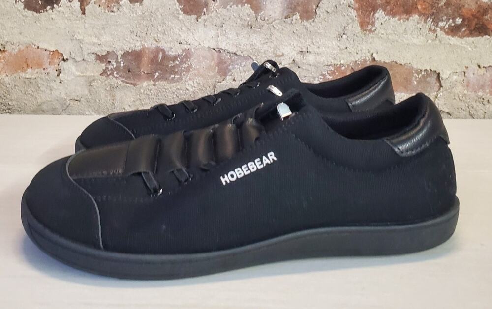HOBEBEAR Womens Sz 9 Black Walking Shoes Barefoot Lightweight Sneakers